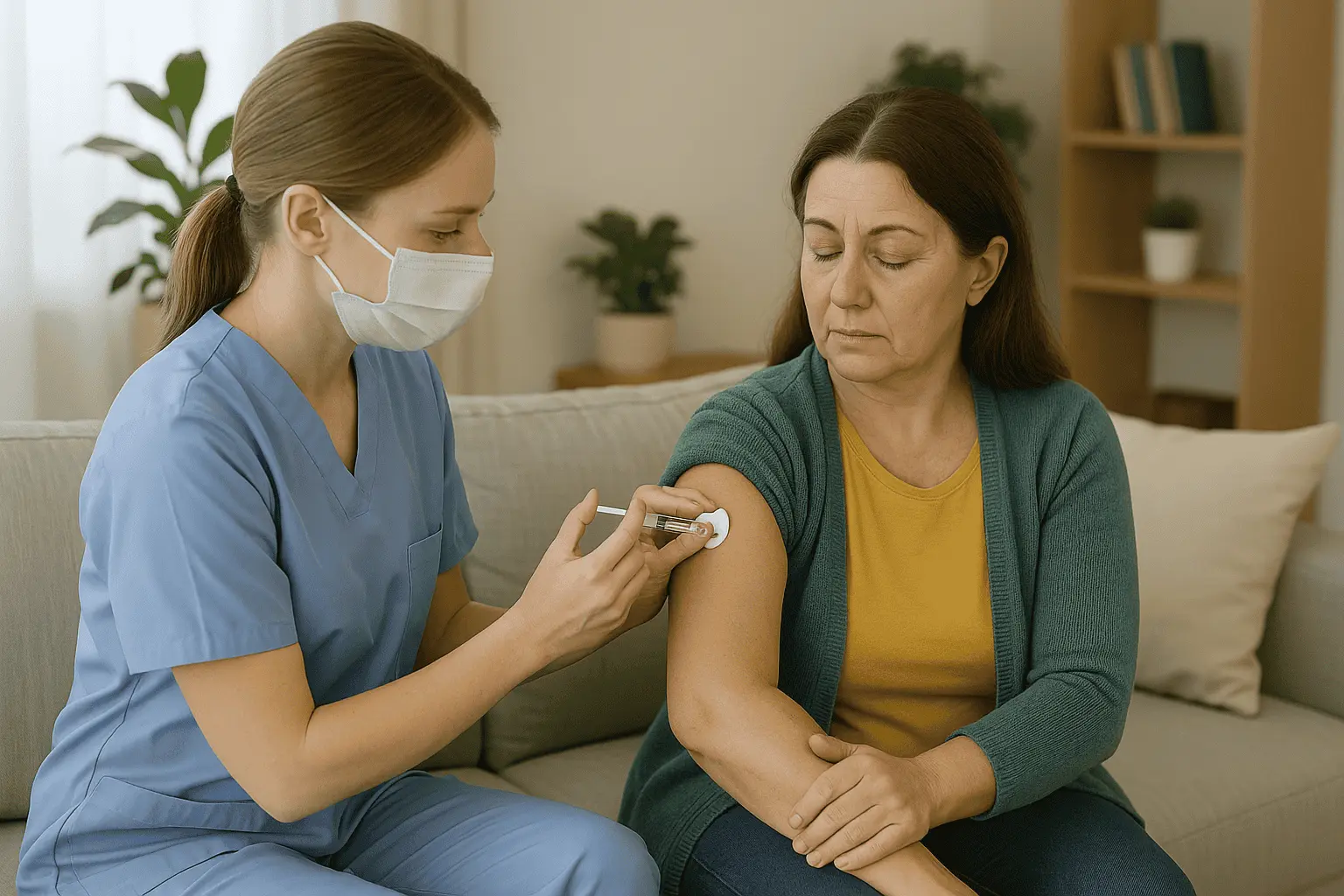 حقن بالمنزل